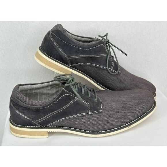 Steve Madden NWOT Gray Stoker Derby Leather Upper Rubber Outsole 11 - Picture 3 of 8